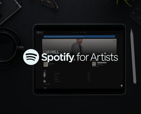 Spotify for Artists Anzeigebild