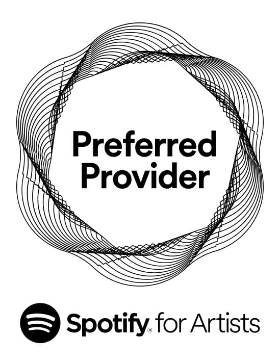 Spotify for Artists Preferred Provider Logo