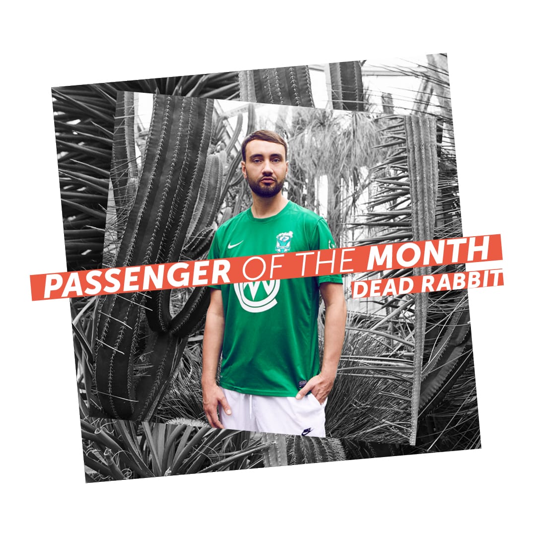 Our Passenger of the Month in March 2022: Dead Rabbit!